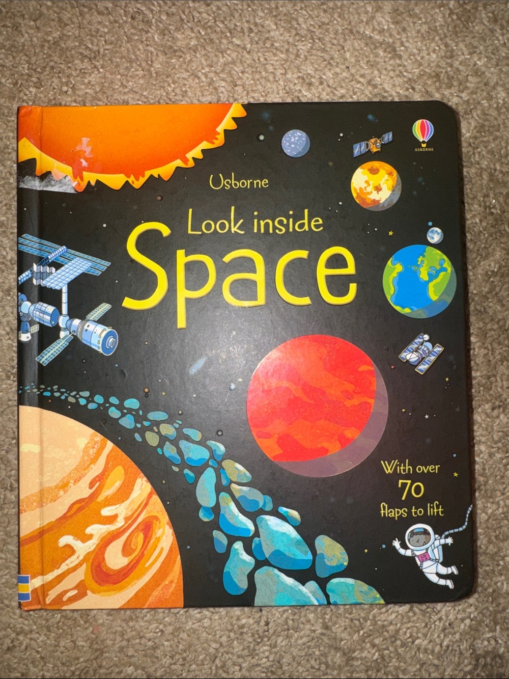Usborne Look Inside Space Board Book